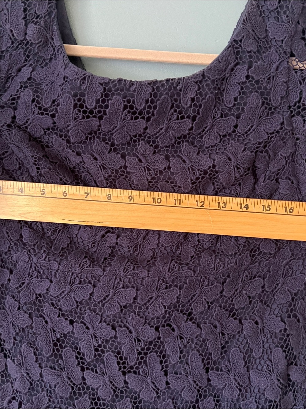 Lilly Pulitzer “Shayna” Papillon Navy Size 12 Lace Dress - Picture 5 of 11